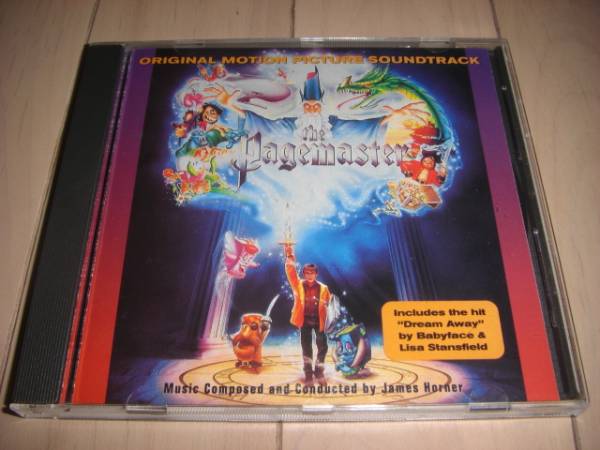 CD「THE PAGEMASTER」 ジェームズ・ホーナー輸入盤_画像1