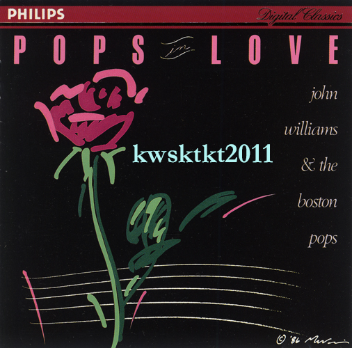 416 361-2★John Williams & The Boston Pops　Pops in Love_ジャケット