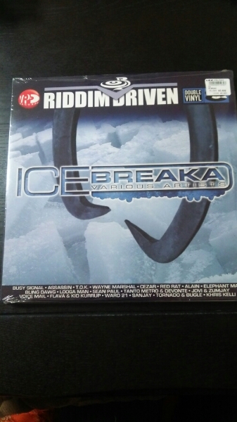 新品 レコード レゲエ ICE BREAKA RIDDIM DRIVEN reggae ダンスホール ワンウェイ_画像1