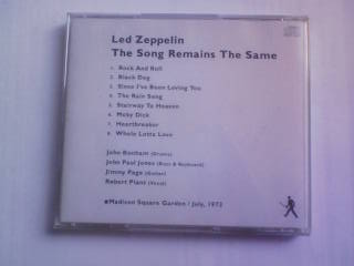 CD Led ZeppelinThe Song Remains the Sameレッド・ツェッペリン_画像3