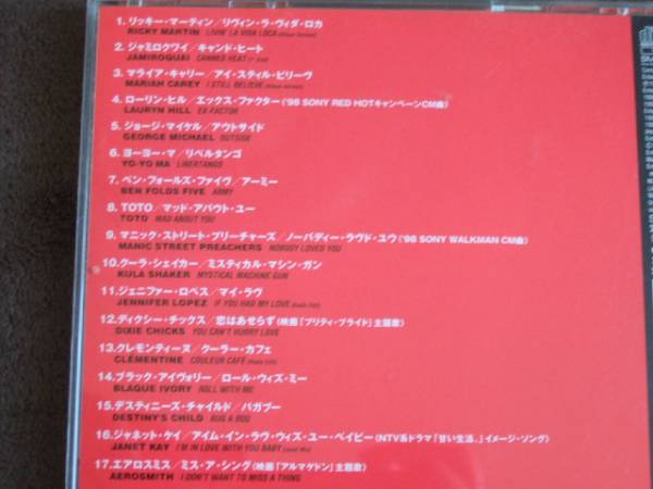 CD MAX6 Best Hits inTheWorld 99 リッキーマーティン AEROSMITH