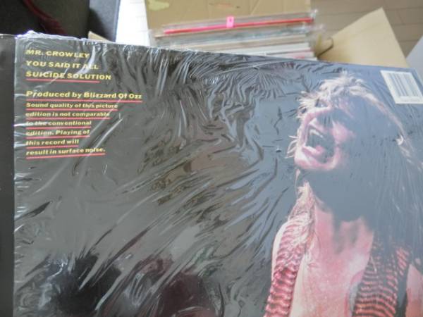 M) Picture record /HM/HR/Ozzy Osbourne/Live Mr.Crowley