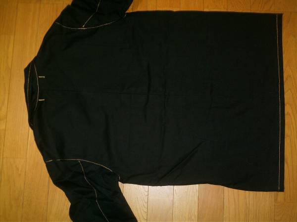 * handmade * cotton tsu il ground coverall black free size new goods 