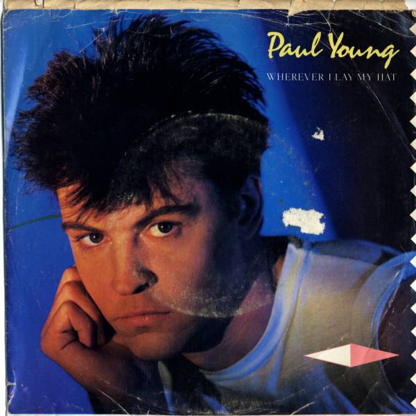Paul Young 「Whereever I Lay My Hat」米国COLIMBIA盤プロモ用EPレコード_画像1