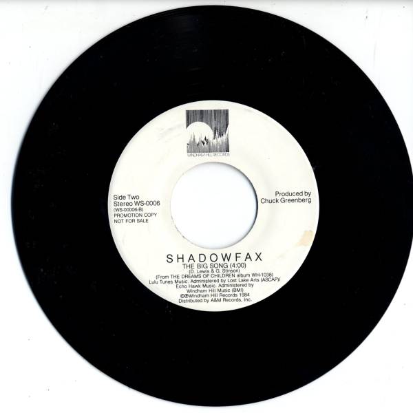 Shadowfax 「Word From The Village」米国WINDAM HILL盤プロモ用EPレコード_画像2