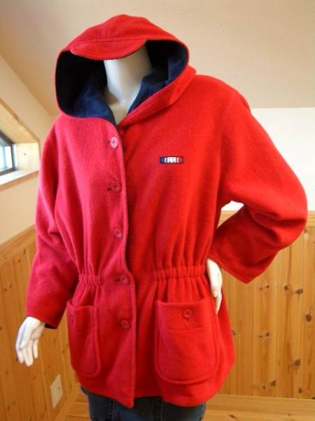 ■【USED】ELLE フード付リバーシブルジャンパー　150　美品■