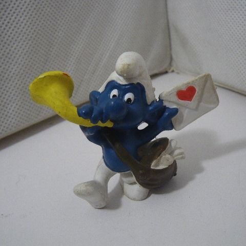 ビンテージ スマーフ PVC フィギュア SMURF b997