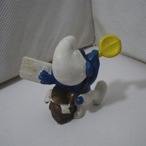 ビンテージ スマーフ PVC フィギュア SMURF b997