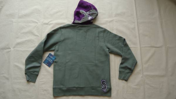 MARC ECKO 旧モデル フルジップ パーカー グレー XL 60%off 半額以下 マーク・エコー HIP HOP NYC ヤケ有_画像2