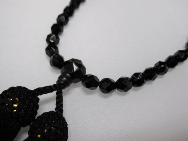 【佐藤仏】 黒切子 クリスタル 葬儀?法要などに