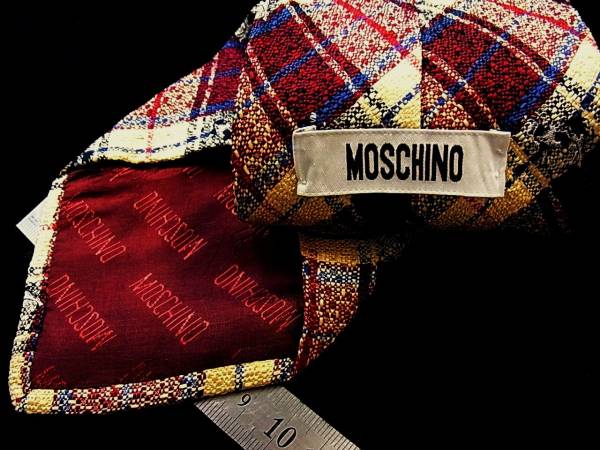 **:.*:K0304 прекрасный товар Moschino корова * животное * вышивка. галстук 