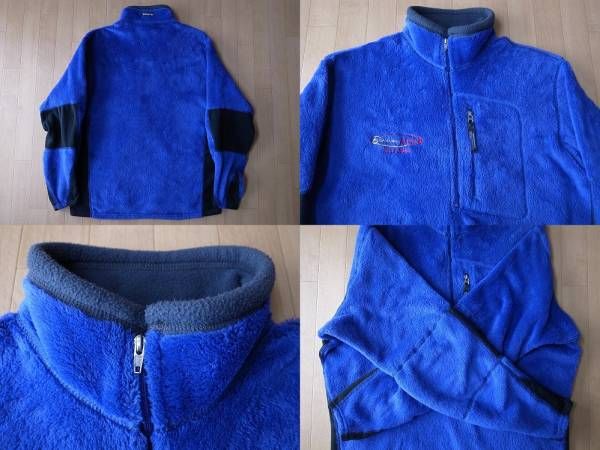 2000年 USA制 パタゴニア 企業(yè)刺繍 R2 レビテーター プルオーバー フリース ジャケット M ブルー系PATAGONIA Regulator POLARTECブルゾンR4