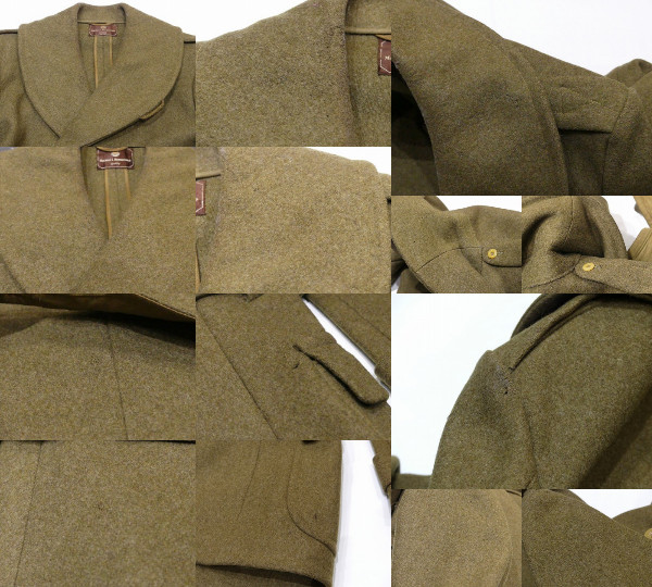 最終出品 美品 30s ビンテージ ショールカラー ダブルブレスト ウール マッキーノ コート ｗｗ1 ｗｗ2 40s US ARMY ミリタリー オフィサー