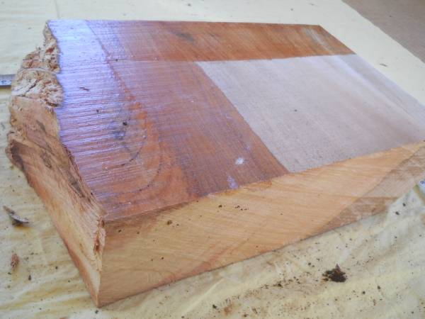 木目がすてきなけやき材　欅　端材　切り端　ＮＯ１８９_画像3