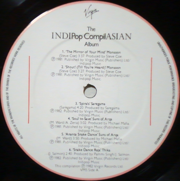 ◆V.A./THE INDIPOP COMPILASIAN ALBUM (UK LP) -Suns Of Arqa_画像2