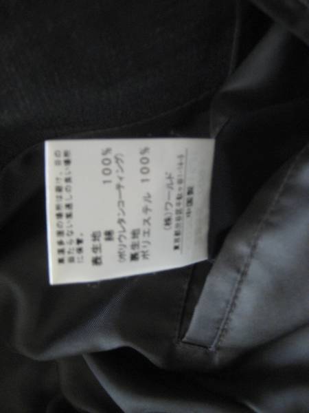 タケオキクチのジャケット ;中古、カラーモスグリーン サイズ 3_画像3