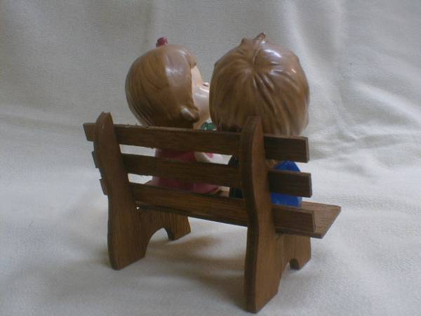  Showa 45 год ....... люди 12x12x9cm старый украшение украшение 