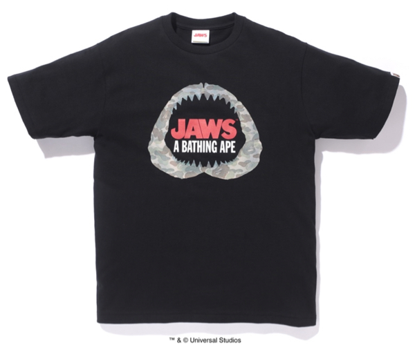 【メーカー公式ショップ】 JAWS x APE TEE M Tシャツ ジョーズ エイプ 03 Mサイズ