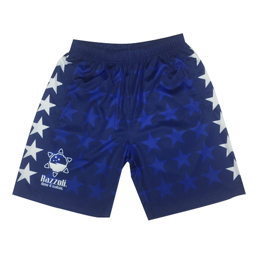 SALE! メール便可能! Razzoli (ラッツォーリ) 星柄 プラクティスパンツ NAVY (M) RZZ0161 futsal soccer セール サッカー フットサル_画像1