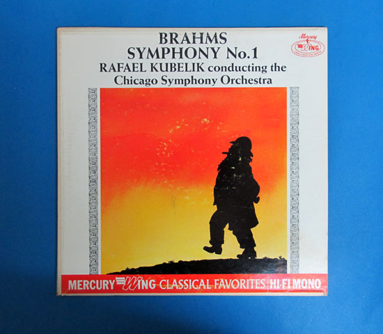 ◆BRAHMS/RAFAEL KUBELIK◆MERCURY 米 深溝