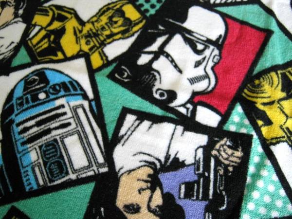 2.【新品】スターウォーズ　フェイスタオル*STAR WARS