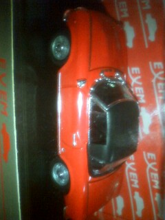 EXEM 1/43 FIAT 124 SPORT SPYDER Serie 1969 HARD TOP (レッド)_画像1