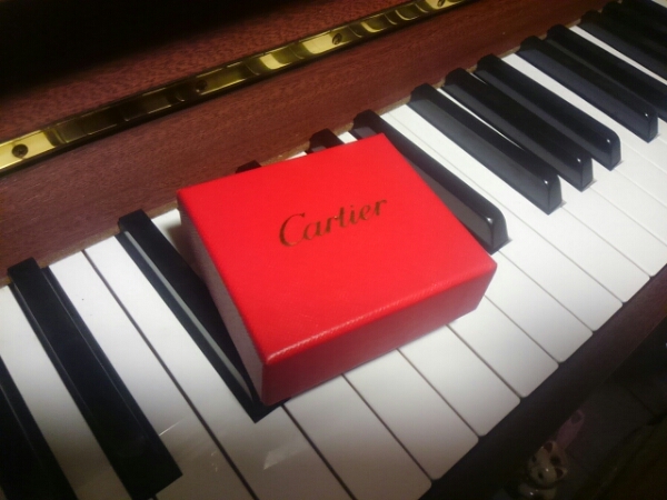 カルティエ　箱　Cartier　ブランド品　化粧箱　指輪ネックレス_画像1