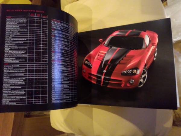 ■Viper★カタログ★２０１０年/最終型★SRT10★新品★稀少_内容一部