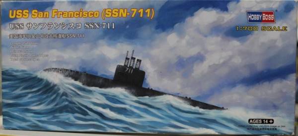 ホビーボス Hobbyboss 1/700 USS サンフランシスコ SSN-711 87015_画像1