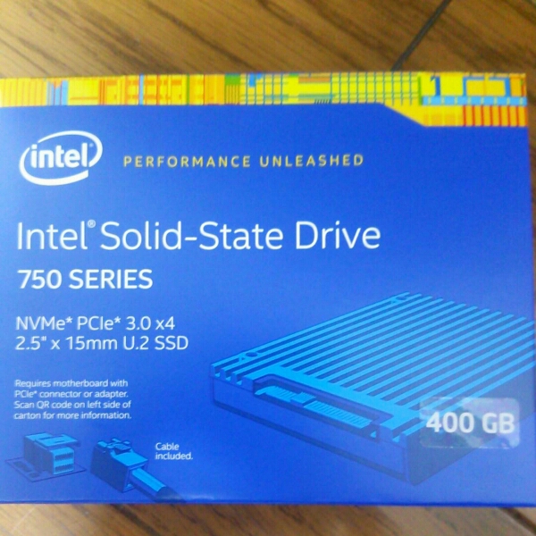 【新品未開封】 Intel 750 SSD 400GB インテル