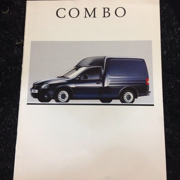  abroad catalog Opel combo German version 19 page 