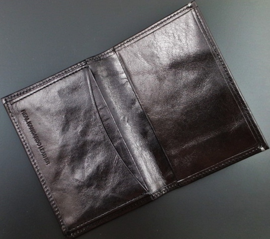  new goods * box attaching Paul Smith kangaroo leather card-case black 