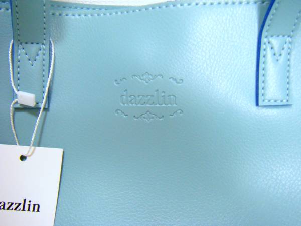 * new goods dazzlin* Dazzlin * tote bag light blue shoulder bag * light blue 