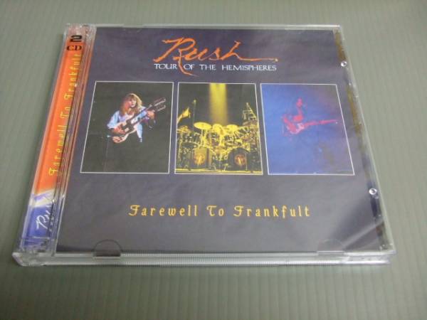 *RUSH/FAREWELL TO FRANKFULT★2枚組CD_画像1