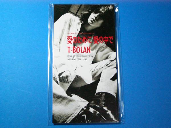 美品　ＣＤ　8CM T-BOLAN 愛のために 愛の中で 100円均一 (No.2594)_画像2