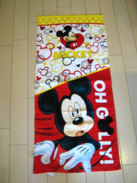 15.[ new goods ] Disney Mickey face towel 