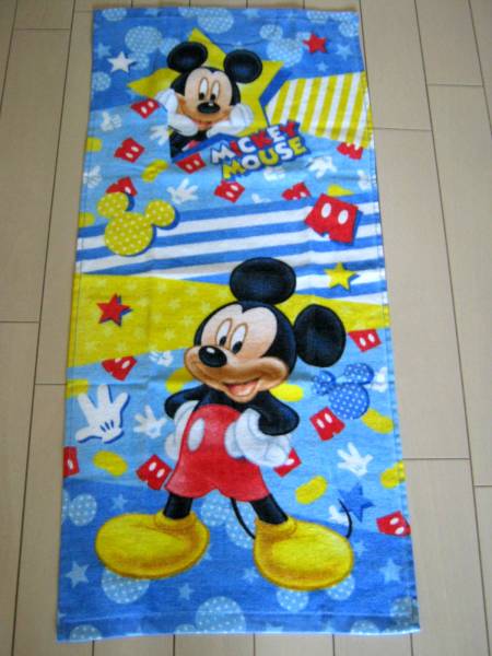 16.[ new goods ] Disney Mickey face towel 