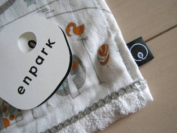 [ new goods ]enpark hand towel ① gauze x pie ru