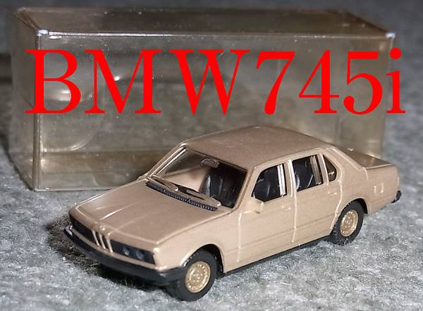 herpa 1/87 BMW 745i ゴールド_画像1