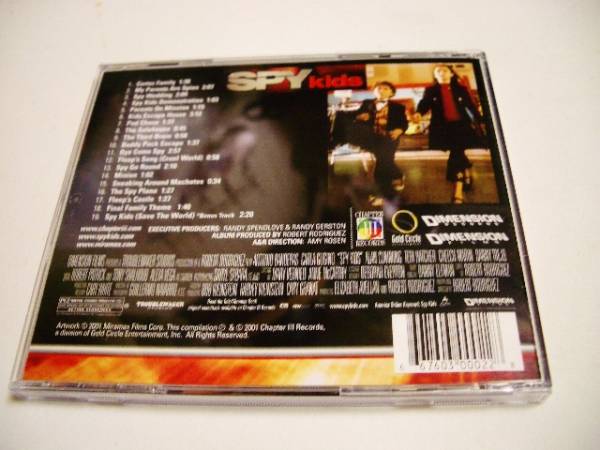 Spy Kids(スパイキッズ)サウンドトラック/D.Elfman,J.Debney_画像2