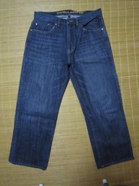 D27 良品★NAUTICA（ノーティカ）★USED加工デニムパンツ/size32_画像1