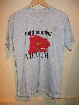 デッドストック 80年代 GOOD MORNING VIETNAM Tシャツ_画像1