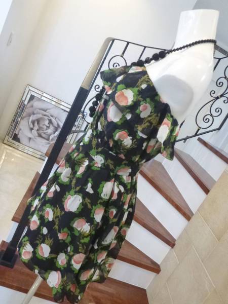 ★ 超美品　JILLSTUART(ジル スチュアート)　黒　チューブワンピース　0　　S相當