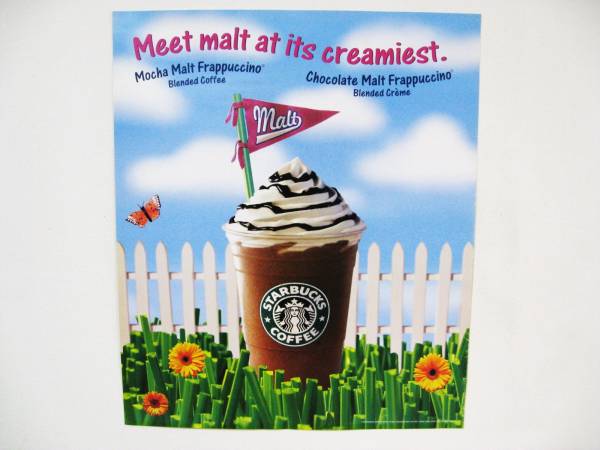 2003年　米國　スターバックス　店舗用　ポスター?。?0305-01）