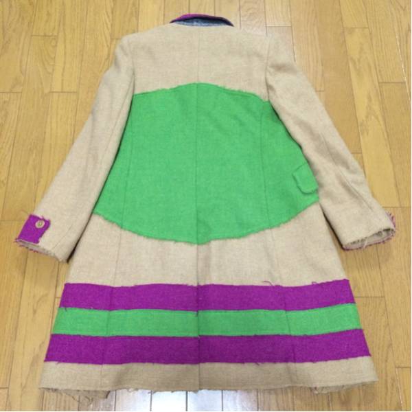 ポールスミス Paul Smith ウール比翼 ロングコート サイズ40 イタリア制