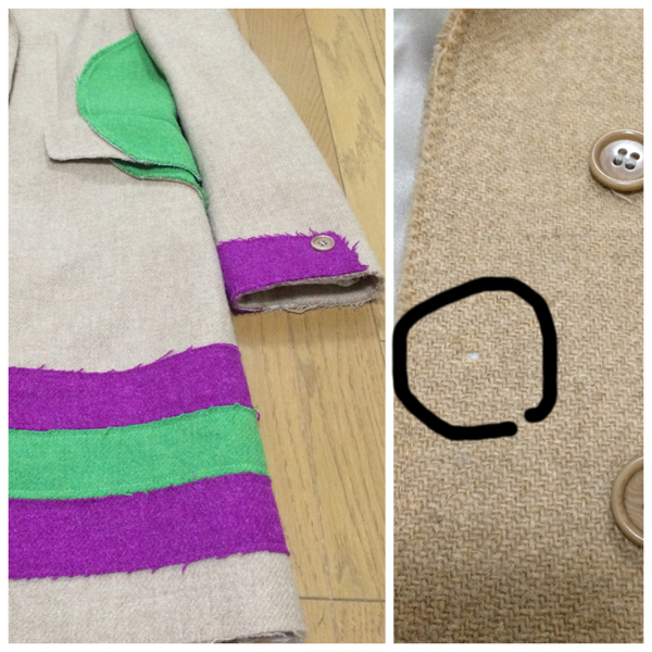 ポールスミス Paul Smith ウール比翼 ロングコート サイズ40 イタリア制