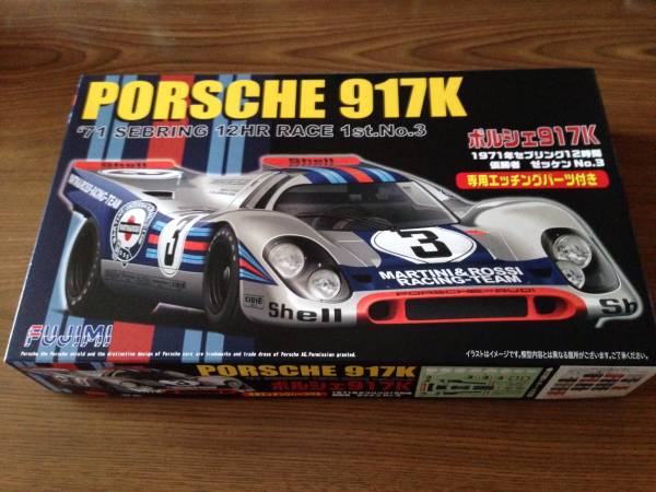  Porsche 917K 1971 year Sebring 12 hour victory person number 03