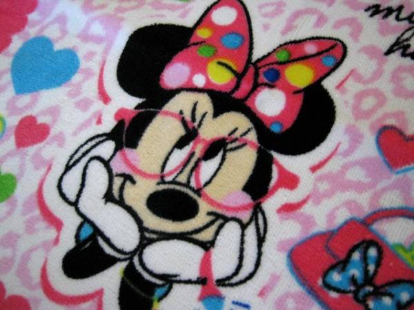 10.[ new goods ] Disney minnie face towel 