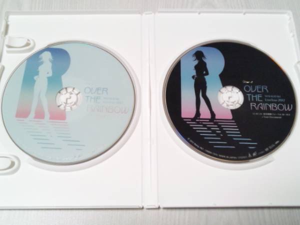 美品ライヴ2DVD!倉木麻衣 Live Tour 2012 OVER THE RAINBOW 国内正規盤ライブ東京国際フォーラム_盤面良好☆