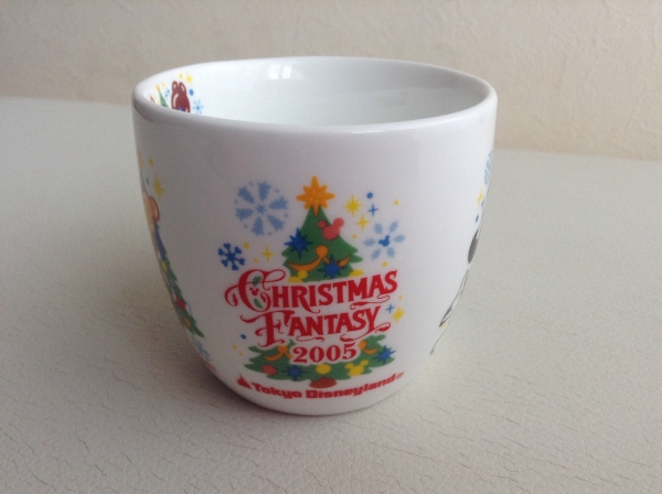 ディズニーランド☆スーベニアマグ☆クリスマス 2005年
